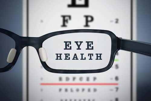 Eye exam eye health