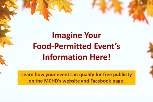 The MCHD Supports Moultrie County’s Food-Permitted Events
