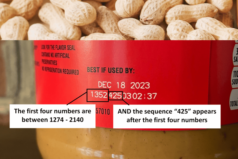 Jif Peanut Butter Recall