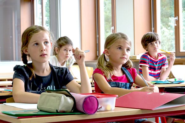 attentive students at classroom