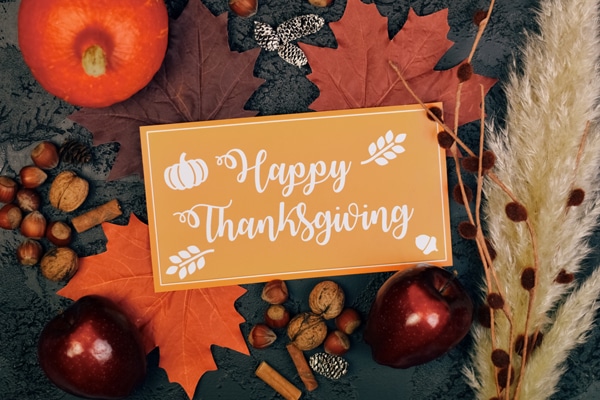 Our Thanksgiving Message