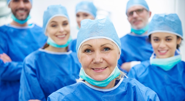 healthcare workers